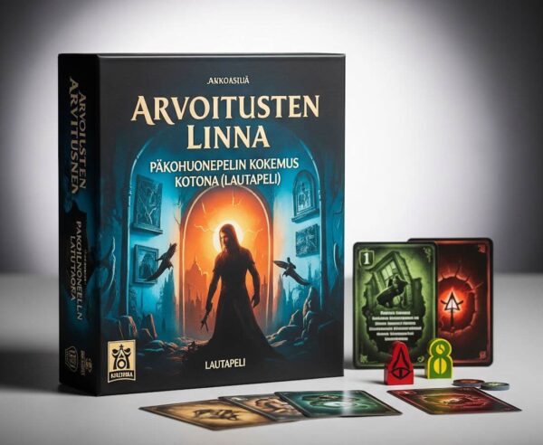 Arvoitusten Linna – Pakohuonepelin kokemus kotona